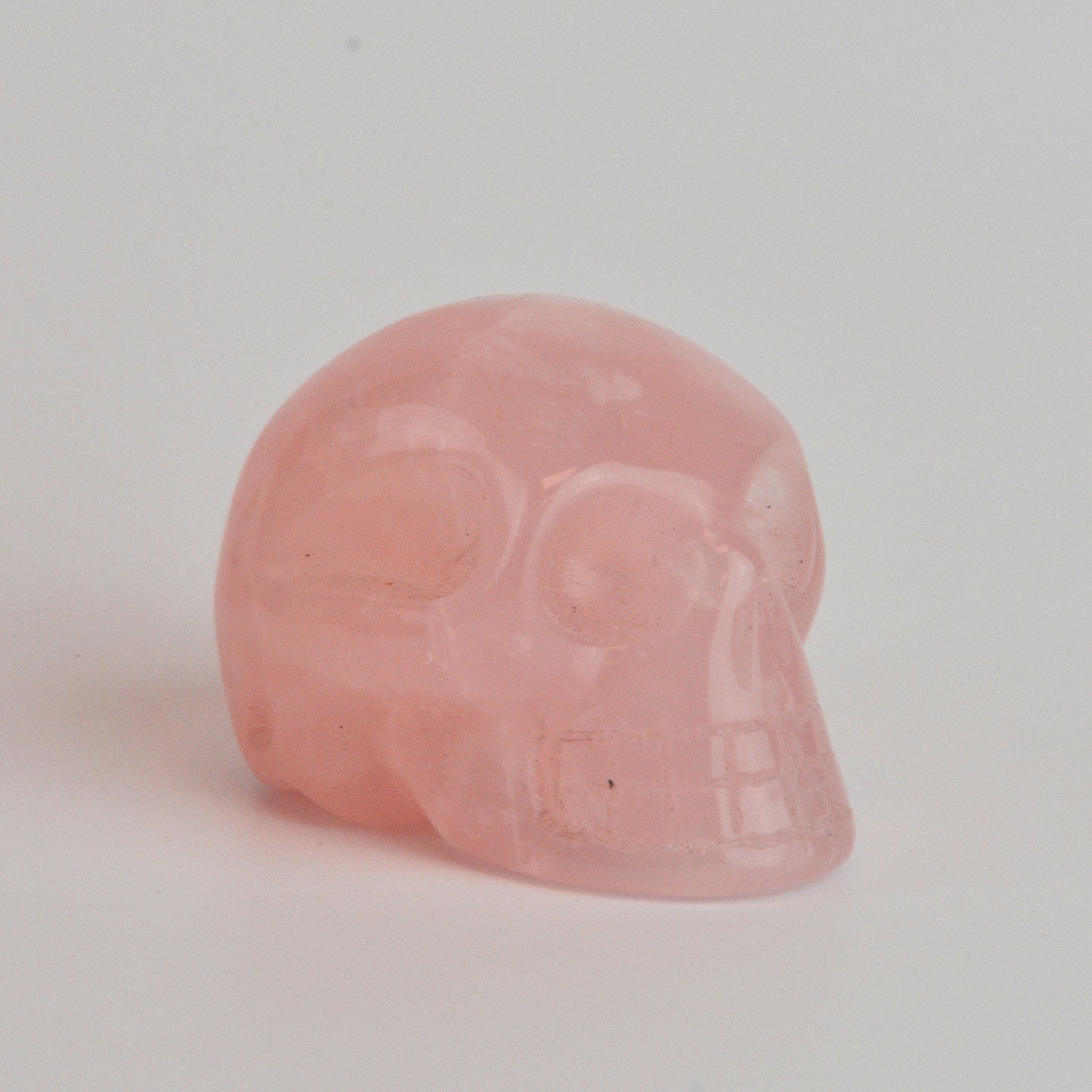 Rose Quartz Skull