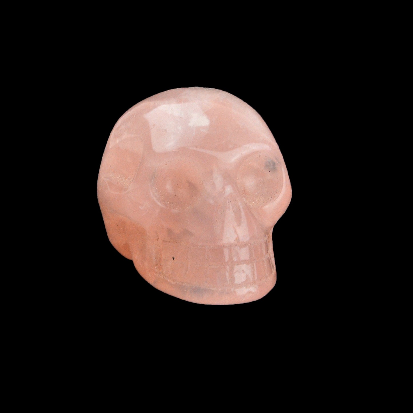 Rose Quartz Skull