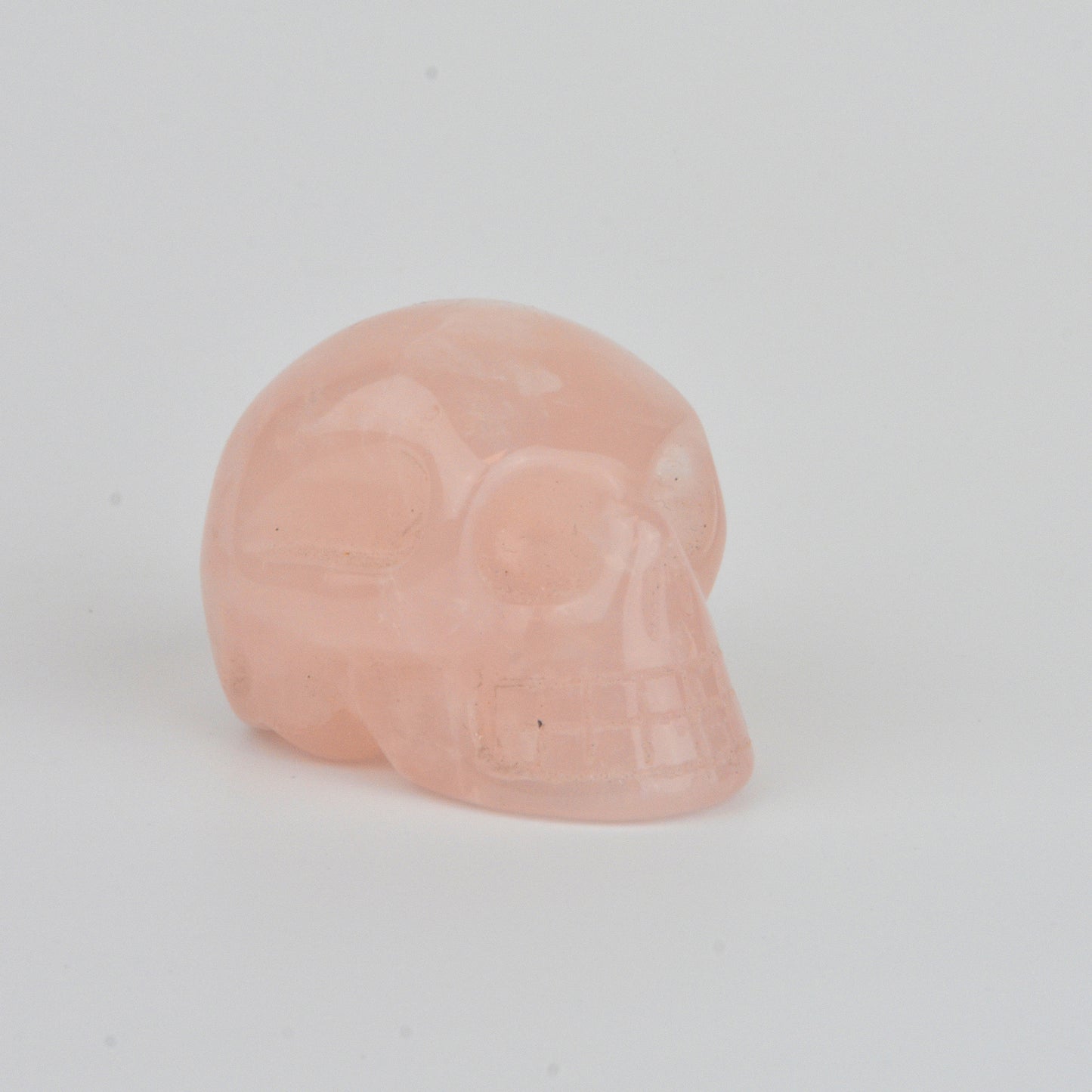 Rose Quartz Skull