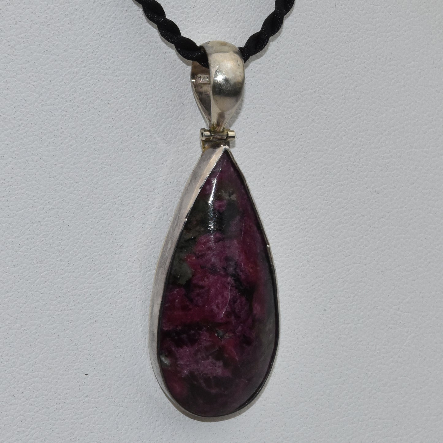 Eudialyte Sterling Silver Pendant