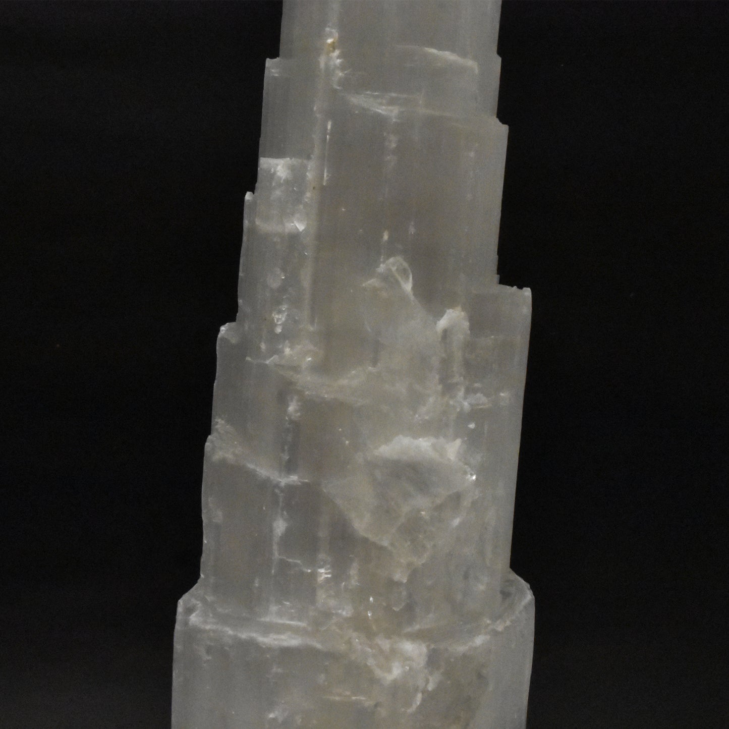 Selenite Skyscraper Lamp 14in