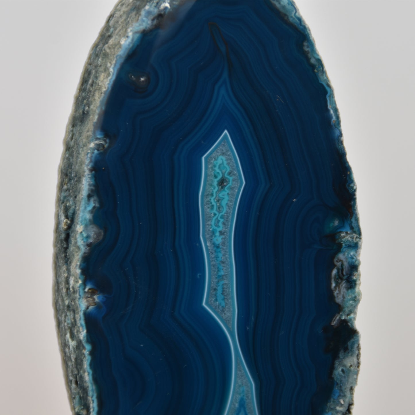 Agate Lamp - Teal