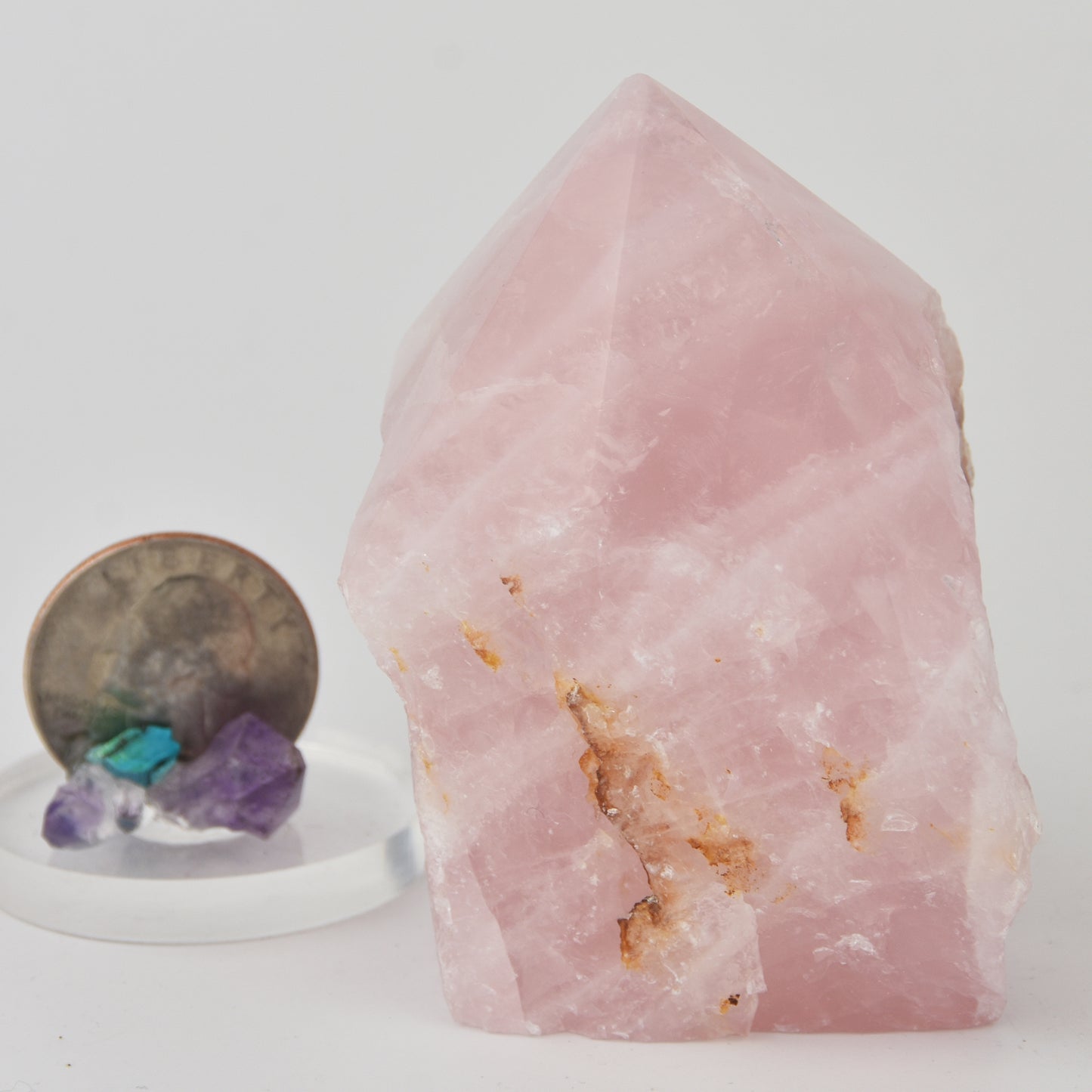 Rose Quartz Top Polished Point