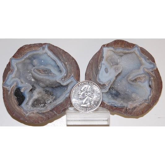 Dugway Geode Pair