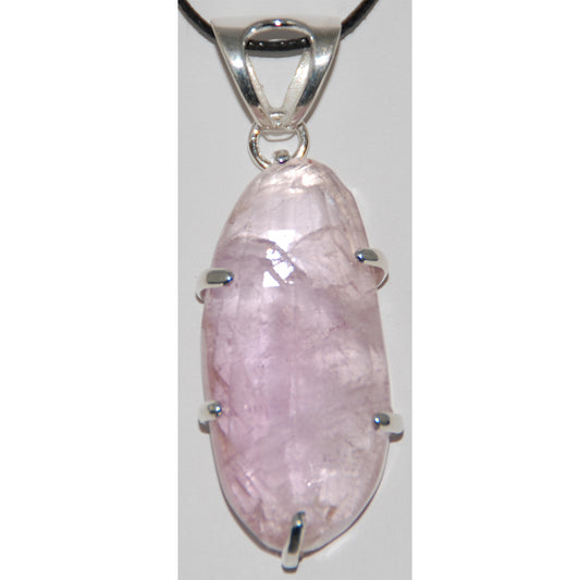 Kunzite Sterling Silver Pendant