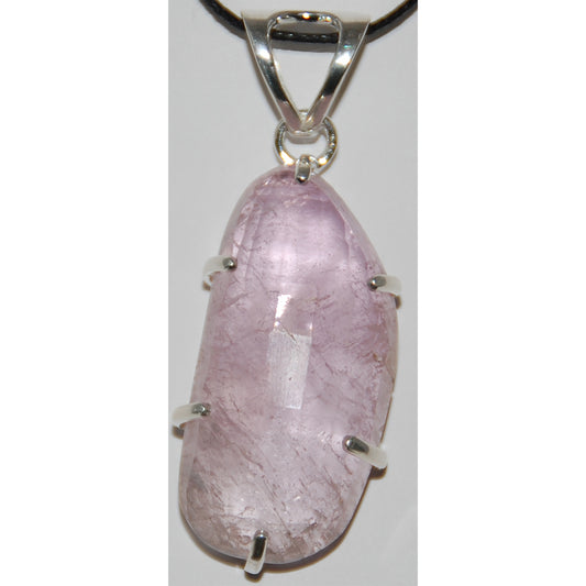 Kunzite Sterling Silver Pendant