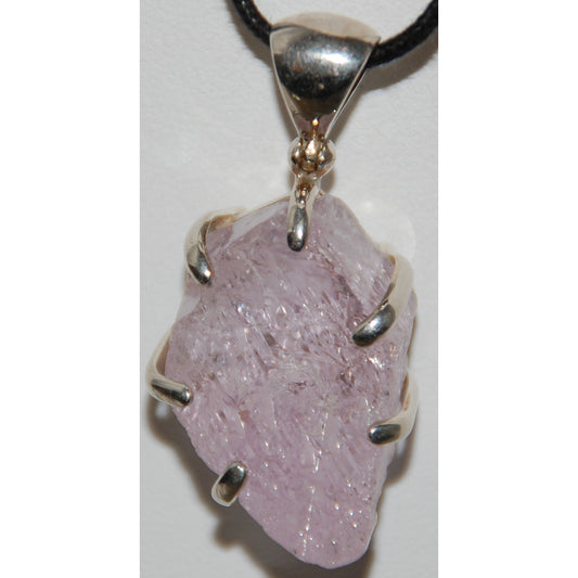 Kunzite Sterling Silver Pendant