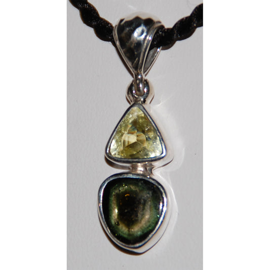 Tourmaline Sterling Silver Pendant